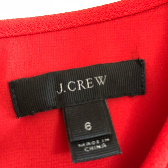 J. Crew Crepe Cap Sleeve Dress - Picture 5 of 6